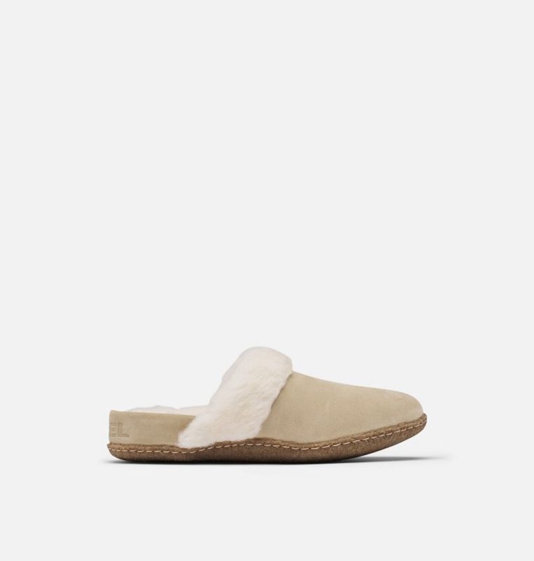 Womens Slippers Beige - Sorel Nakiska™ II - 810-YRSHTM